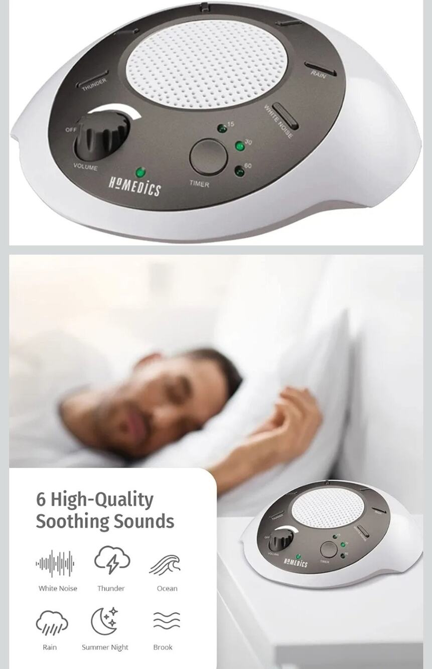 Homedics SoundSleep White Noise Sound Machine